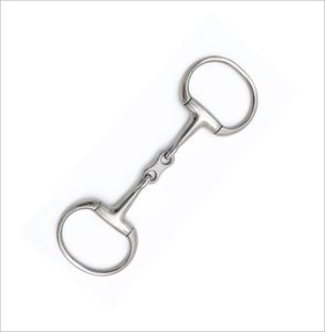 Nuevo Arrelo de Equitación Inglés de Acero Inoxidable con Bocado Articulado Recubierto de Goma - Product Image 4