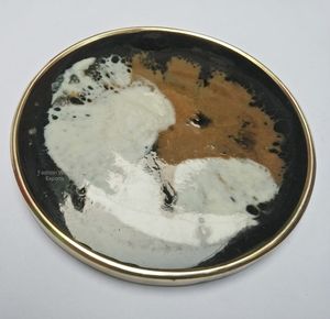 Juego de posavasos navideños esmaltados de madera de alta calidad Posavasos inteligentes con estilo esmaltados impresos digitales al mejor precio de venta - Product Image 6