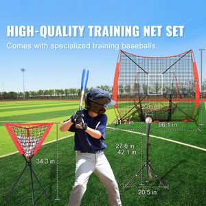 Rete Portatile 7x7 piedi per Allenamento Baseball e Softball: Pratica di Battuta, Lancio e Presa - Product Image 3