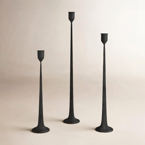 Simple <b>Tall</b> Brass <b>Candle</b> Stand Suitable For Floor Decor Wedding Venue <b>Candle</b> Arrangement And Hotel Lobby Floor Styling - Product Image 3