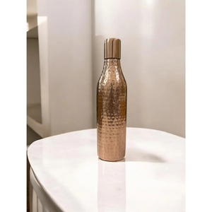 Botella Deportiva de Cobre para Bebidas al Aire Libre con Tapa, Revestimiento Anticorrosión, Apta para Agua Hirviendo, Ecológica - Product Image 3