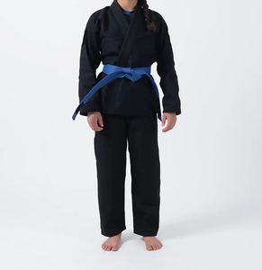 Nouveau modèle RTS, fabrication professionnelle OEM Shoyorol RVCA Batch # Kimono de Jiu-Jitsu Brésilien Noir 105, Qualité Supérieure, 100% Coton - Product Image 3