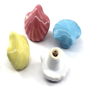 Cabinet <b>Handles</b> Dresser Knobs Drawer <b>Pulls</b> for Kid's Room <b>Door</b> <b>Handles</b> Cupboard Knobs Lovely Shell <b>Door</b> Metal Knobs - Product Image 4