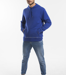 Sweat-shirt à capuche léger en coton 100% personnalisé de qualité supérieure, coupe classique, taille élastique, épaules tombantes, pour hommes, plusieurs couleurs - Product Image 3