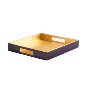 Plateaux artisanaux écologiques en laque durable de qualité supérieure, adaptés au service et à la décoration, parfaits pour offrir en gros (OEM/ODM) - Product Image 1