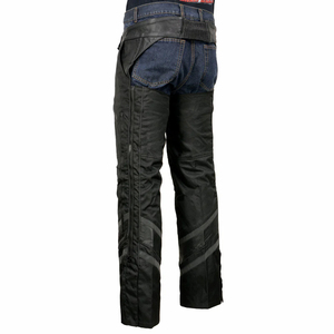 กางเกงหนังแท้/หนัง PU สำหรับผู้ชาย ขายดี งานมืออาชีพ รับผลิตตามแบบ พิมพ์โลโก้ สีและขนาดตามสั่ง น้ำหนักเบา - Product Image 6