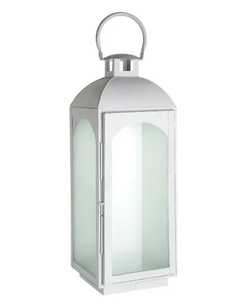 Skies Traders Modern Black Cube Stainless Steel Handmade Eco-Friendly Heat Resistant Durable <b>Hurricane</b> Glass Candle <b>Lantern</b> - Product Image 2