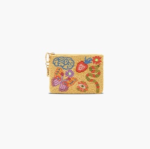 Stylish Handmade Seed <b>Beads</b> Beaded Coin Pouch Floral <b>Art</b> Design Luxury Embroidered Customizable Promotional Women Fashion - Product Image 2