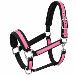 Harnais pour cheval pour l'écurie et l'entraînement, harnais classique en cuir, design de logo personnalisé, course d'endurance, équitation - Product Image 4