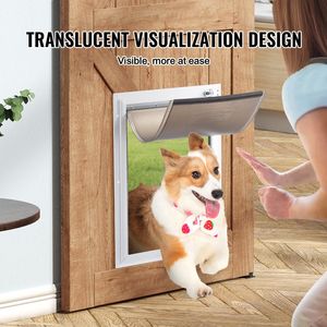 Sportello di Ricambio per Porte per Animali Domestici in PV Rinforzato, Resistente alle Intemperie e di Lunga Durata, Misura 10.25\" X 16.25\", Compatibile con Porte per Animali Domestici con Sportello - Product Image 5
