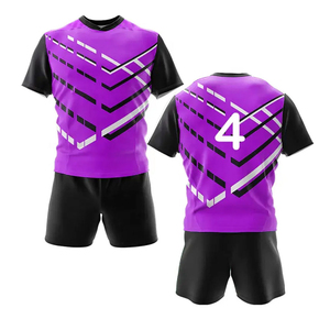 Conjuntos de Uniformes de Rugby Personalizables, Ligeros y Transpirables, Tallas Grandes, 100% Poliéster, Tela Sublimada de Alta Calidad, Más Vendidos - Product Image 5