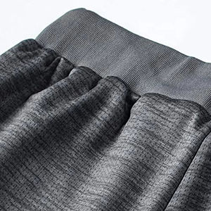 Conjunto Deportivo para Hombre, Talla Grande, Ligero, 69% Algodón, 31% Poliéster, Negro, Sudadera con Capucha y Cremallera Completa, Pantalones Deportivos - Product Image 5