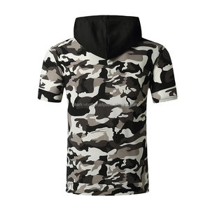 T-shirts à capuche pour hommes, coupe classique, décontractés, populaires, grandes tailles, manches classiques, col à capuche, poche en polaire, hiver - Product Image 6