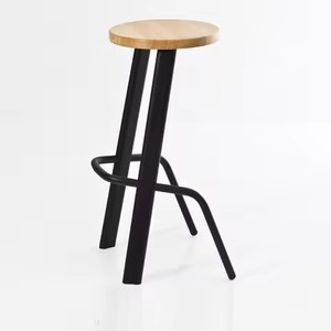 Trending Arrival Woven Rope Wrap Curved Backrest <b>Padded</b> Oval Seat Use Bar <b>Stool</b> And Chair For Outdoor Patio Bar Area Chair - Product Image 6
