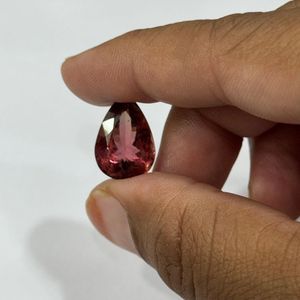 Pendentif en tourmaline rose naturelle taille poire 12 carats, pierre précieuse en vrac, qualité AAAA, forme goutte d'eau, provenance Madagascar, qualité bijoux fins, vente en gros - Product Image 6