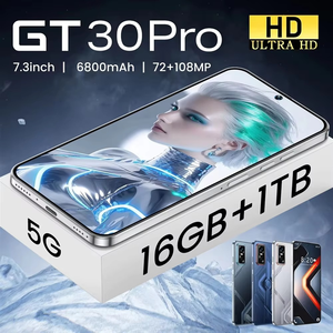 สีสันสดใส 2026 ใหม่ GT30 Pro 16G 1TB Octa Core 5G สมาร์ทโฟนเกมมิ่ง AMOLED 144Hz 108MP CDMA LTE ชาร์จเร็ว 120W - Product Image 2