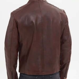 Latest Style High Quality Factory Sale New Fashion <b>Leather</b> Bomber <b>Jackets</b> in Cheap Price High Quality <b>Jacket</b> For Men - Product Image 4