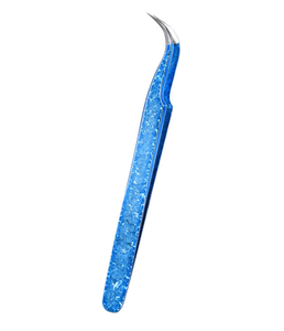Pinces professionnelles à pointe en fibre pour extensions de cils - Product Image 1
