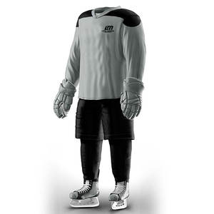 Uniforme de hockey sur glace à prix avantageux, best-seller, tissu doux, design personnalisé, uniforme de hockey sur glace en vente en ligne - Product Image 3