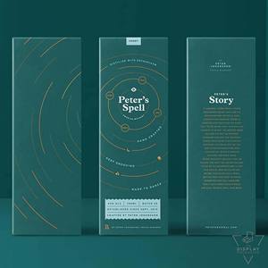 Caja de Perfume Cosmética de Lujo Reciclable con Impresión Personalizada Premium, Laminación Brillante, Papel de Alta Resolución, Empaque para Bálsamo Capilar Botánico Bliss - Product Image 3