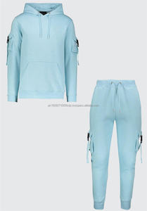 Conjuntos Deportivos Ligeros y Transpirables de Felpa Técnica Premium de Fábrica Pakistaní, Conjuntos de Jogger con Logotipo Personalizado para Hombre, Poliéster/Algodón Casual - Product Image 3