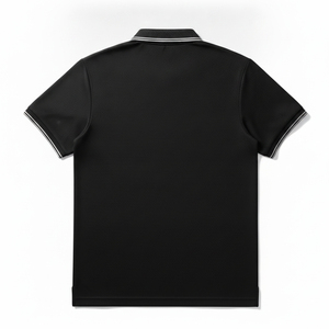 เสื้อโปโลพรีเมียมผู้ชาย ผ้าปิเก้ สกรีนโลโก้ได้ เสื้อยืดโปโลสำหรับตีกอล์ฟ คุณภาพสูง ผลิตจากผ้าฝ้ายออร์แกนิคที่ยั่งยืน - Product Image 2