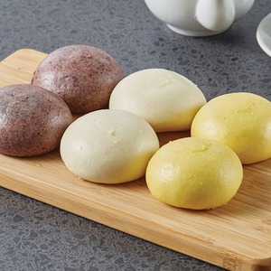 [MILWON] Mini Bollos Coreanos Congelados al Vapor con Frijol Rojo Dulce, Bocadillo Tradicional, Set de Bollos al Vapor Anheung - Product Image 4