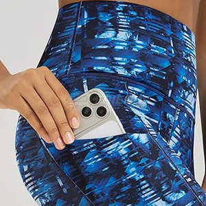 Leggings extensibles taille haute pour femme, séchage rapide, légers, pour la gym, la course, le quotidien, confortables, coupe ajustée, adaptés pour l'été - Product Image 5