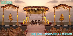 Stunning Modern <b>Lightweight</b> Henna Party Stage Decoration Backdrops for Pakistani & Indian Wedding Mehndi <b>Curtains</b> - Product Image 2