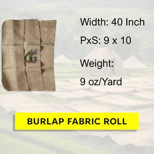 Rouleau de tissu en toile de jute de 40 pouces, 9 oz, 100% biodégradable, pour usages écologiques, vente en gros Goodman Global Bangladesh - Product Image 2