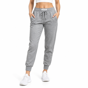 Pantalon de jogging respirant pour femme, coupe droite, style streetwear hiver, taille élastique à lacets, style hip-hop, coupe régulière - Product Image 5