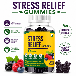 Gomitas para Aliviar el Estrés OEM ODM, Gomitas de Suplemento Avanzado para la Calma y la Relajación, para el Bienestar Mental y el Apoyo al Estilo de Vida Diario - Product Image 2