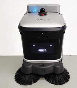Robot Aspirador Comercial con Conector, Navegación Lidar SLAM, Robot de Limpieza Autónomo para Fábricas, Grandes Instalaciones y Espacios Cuadrados - Product Image 1