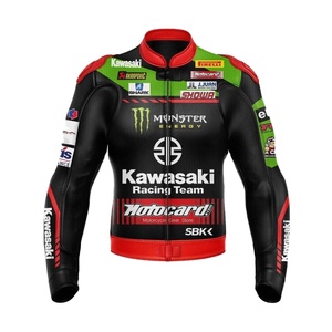 Chaqueta de cuero para motocicleta para hombre, alta calidad, Popular, personalizada, con certificado CE, protección, novedad - Product Image 1