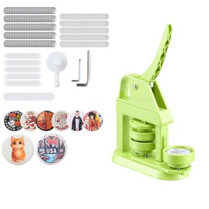 Máquina para Hacer Botones Mr. Panda Magic Book 2.28 pulgadas, Fabricante de Botones de Plástico con 100 Piezas, Cortador Circular y Llaves Hexagonales - Product Image 1
