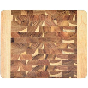Tabla de cortar de madera de veta completa ecológica al por mayor, tabla de cortar de cocina reversible de alta resistencia para carne - Product Image 6