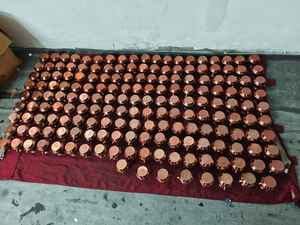 กาต้มกาแฟทองเหลืองแท้แบบตุรกี กรีก อาหรับ ยี่ห้อ Copper Bull พร้อมด้ามจับไม้ - Product Image 6