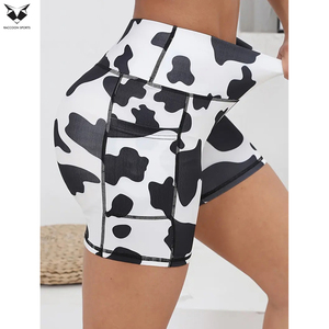 Top Product Women's High-Waisted Yoga <b>Shorts</b> With Pockets, Breathable And Quick-Drying, Perfect For Fitness And Gym - Product Image 4