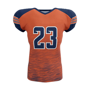 Tenue de sport de dernière génération, couleur unie, uniforme de football américain, nouveau style, uniforme de football américain pour jeunes à prix avantageux - Product Image 6