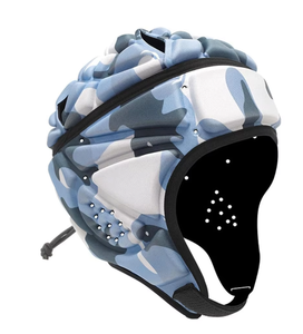 Protège-tête de boxe PROFIT SPORTS en PVC/cuir/mousse/PU, motif camouflage, visière réglable pour l'entraînement en toutes saisons - Product Image 1
