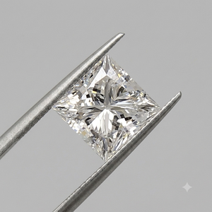 Diamante Cultivado en Laboratorio de 5 Quilates, Corte Princesa, Color D, Claridad VVS1, Certificado IGI, Diamante Suelto CVD HPHT, Proveedor Mayorista - Product Image 1