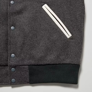 Varsity <b>Jacket</b> With Customizable Logos Premium Cotton Blend Design Perfect For Sports Teams And University Fashion winter <b>jacket</b> - Product Image 6