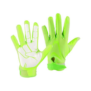 Gants de football américain en cuir légers de haute qualité, antidérapants, imperméables, coupe-vent, protection UV, ajustables pour l'hiver - Product Image 2