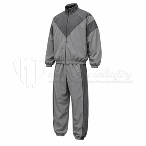 Conjunto Deportivo Personalizado de Chaqueta y Pantalones Cortavientos de Nailon, Ropa Deportiva Ligera, Traje de Entrenamiento de Dos Piezas, OEM, ODM, Venta al Por Mayor - Product Image 3