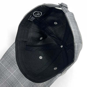 Gorra de Béisbol SPLENDID APPAREL con Diseño Sólido, Unisex, 6 Paneles, Ajustada, para las Cuatro Estaciones, Uso Casual, Tela de Franela Gris, 100% Algodón - Product Image 4
