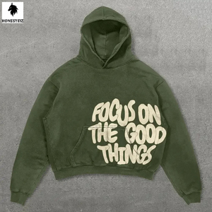 เสื้อฮู้ดดี้ผู้ชายผ้าฝ้าย 100% น้ำหนักเบา ระบายอากาศได้ดี แห้งเร็ว คุณภาพสูง ออกแบบเองได้ ลายเรียบ สีพื้น - Product Image 4