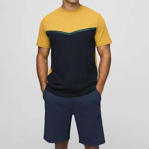 Conjunto Deportivo Informal Transpirable con Logotipo Personalizado al por Mayor 2025, Conjunto Deportivo de Verano para Hombre de Marca Privada, Pantalones Cortos, Pantalones Largos, Camiseta - Product Image 1