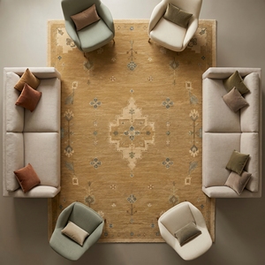 Alfombra Tradicional Hecha a Mano con Técnica Tufted, Alfombra de Lana Personalizada para Sala de Estar, Dormitorio, Hotel, Venta al Por Mayor Directa de Fábrica - Product Image 3