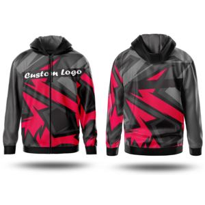 Sweat-shirts à capuche unisexes personnalisés de haute qualité, imprimés par sublimation, 100% coton, légers, brodés, écologiques, tendance hiver - Product Image 6