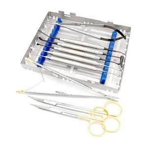 Kits de Instrumentos Dentales Reutilizables para Procedimientos Quirúrgicos, Restaurativos, Endodónticos y Cirugía Oral, Uso Hospitalario, Compatibles con Perros - Product Image 1